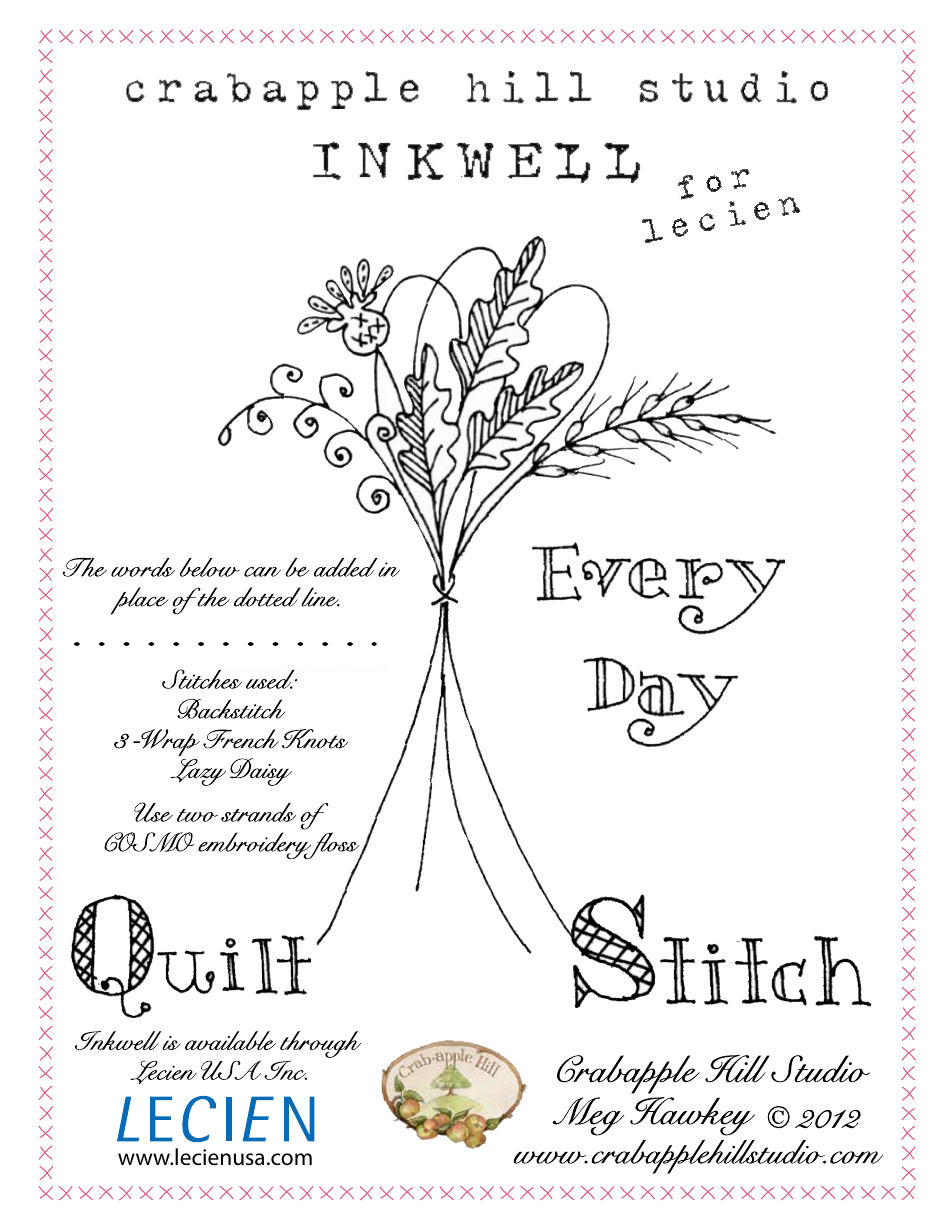 Doodle Quilt Pattern, Page 5