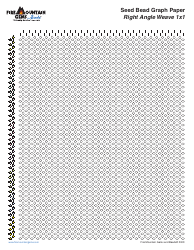 Document preview: Seed Bead Graph Paper Templates