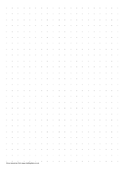 Document preview: Dot Grid Paper Template