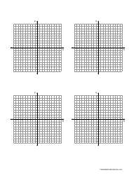 Document preview: Grid Graph Paper Templates