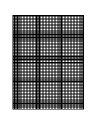 Document preview: 4x4 Grid Graph Paper With X-Y Axis - 8 Lines/Inch