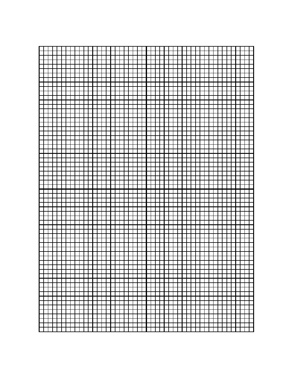 4x4 Grid Graph Paper With XY Axis 8 Lines/Inch Download Printable