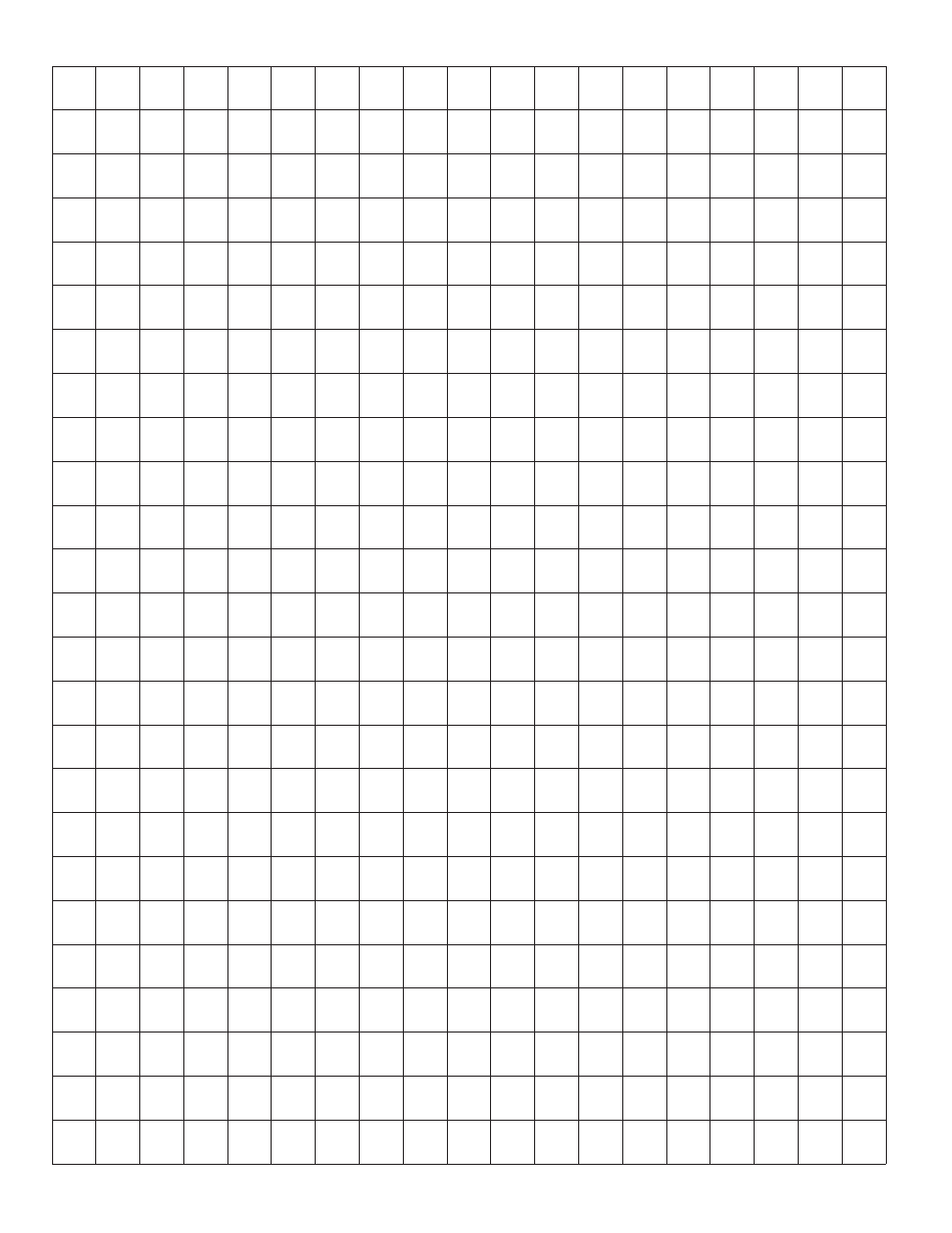 Centimeter Graph Paper Templates, Page 1
