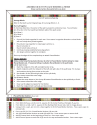 Holiday Memories Quilt Pattern Templates, Page 11