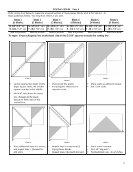 Holiday Memories Quilt Pattern Templates, Page 8