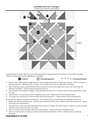 Holiday Memories Quilt Pattern Templates, Page 9