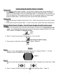 Cool Cats Quilt Pattern, Page 5