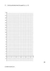 Math Exam Questions: Drawing Linear Graphs - Corbettmaths, Page 18