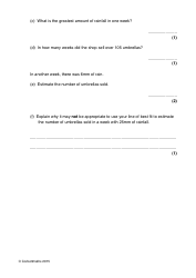 Math Exam Questions: Scatter Graphs - Corbettmaths, Page 9