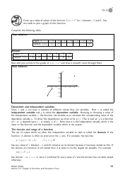 Helm Workbook Section 2.2: Graphs of Functions and Parametric Form, Page 3