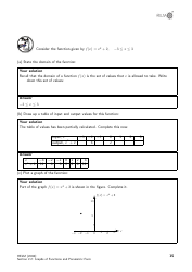Helm Workbook Section 2.2: Graphs of Functions and Parametric Form, Page 5