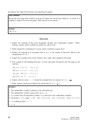 Helm Workbook Section 2.2: Graphs of Functions and Parametric Form, Page 6