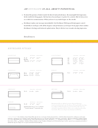 No. 10 Mailing Envelope Template, Page 3