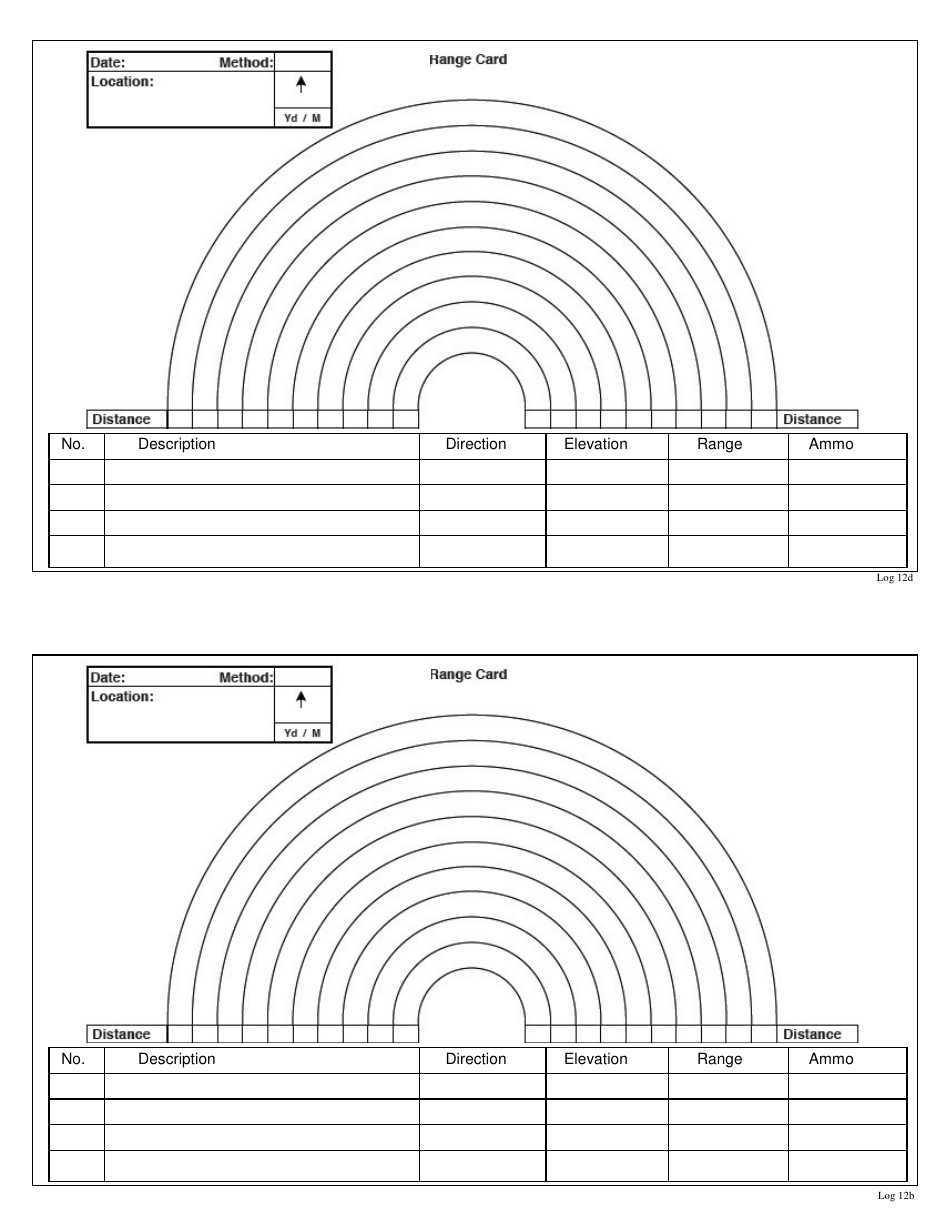 Precision / Sniper Log Book Notes, Page 26