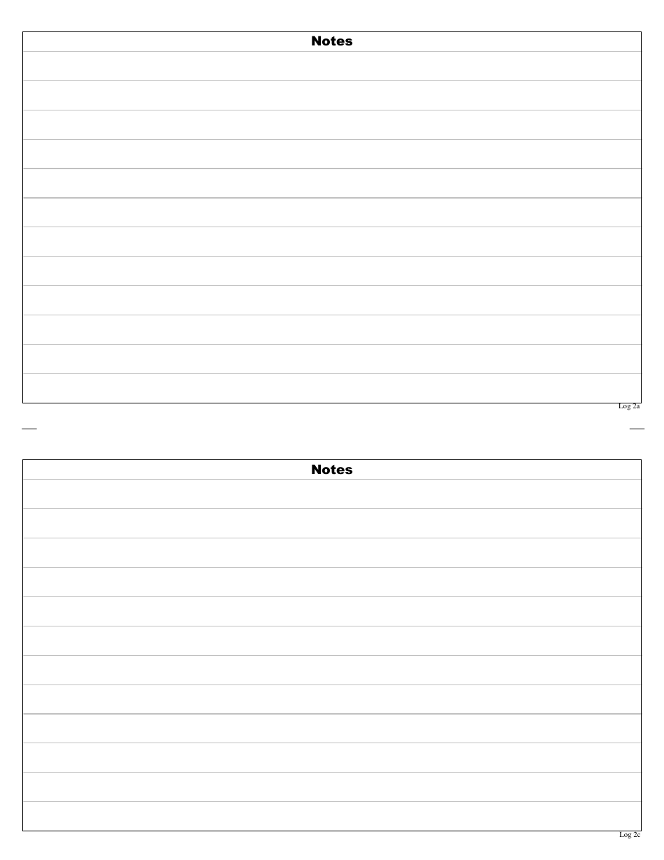 Precision / Sniper Log Book Notes, Page 5