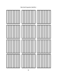 Decimal Squares (Whole), Page 2