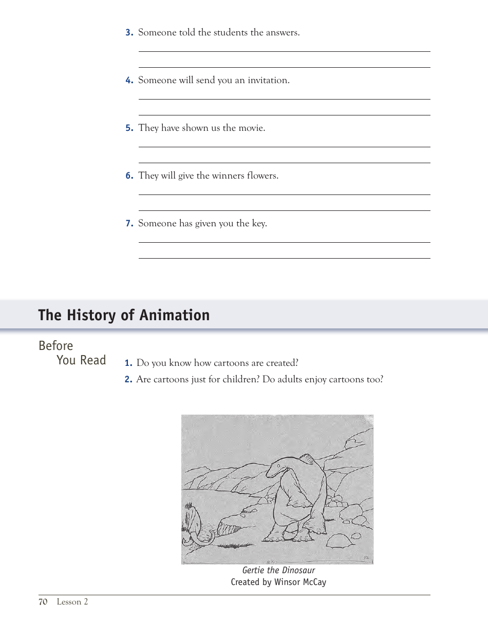 English Grammar Lesson: the Passive Voice; Participles Used as Adjectives; Get + Participles and Adjectives, Page 12