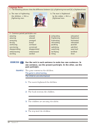 English Grammar Lesson: the Passive Voice; Participles Used as Adjectives; Get + Participles and Adjectives, Page 22
