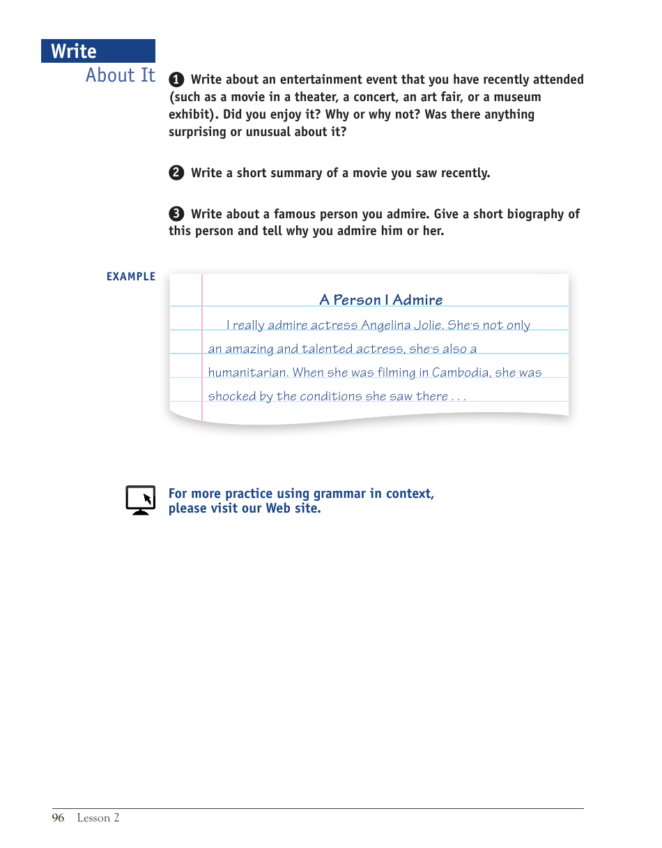 English Grammar Lesson: the Passive Voice; Participles Used as Adjectives; Get + Participles and Adjectives, Page 38