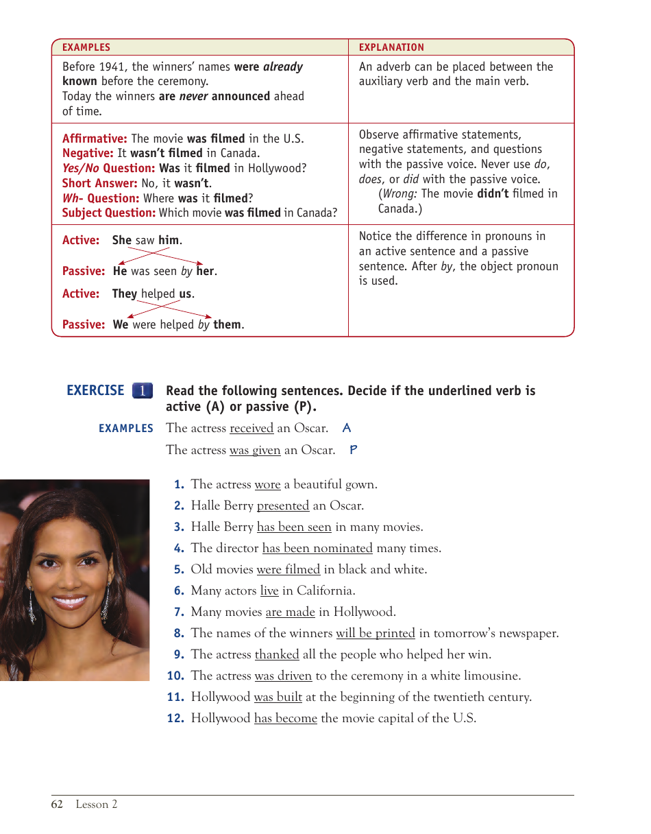 English Grammar Lesson: the Passive Voice; Participles Used as Adjectives; Get + Participles and Adjectives, Page 4