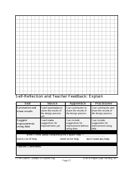 Pltw Launch - Grades 3-5 Launch Log, Page 31