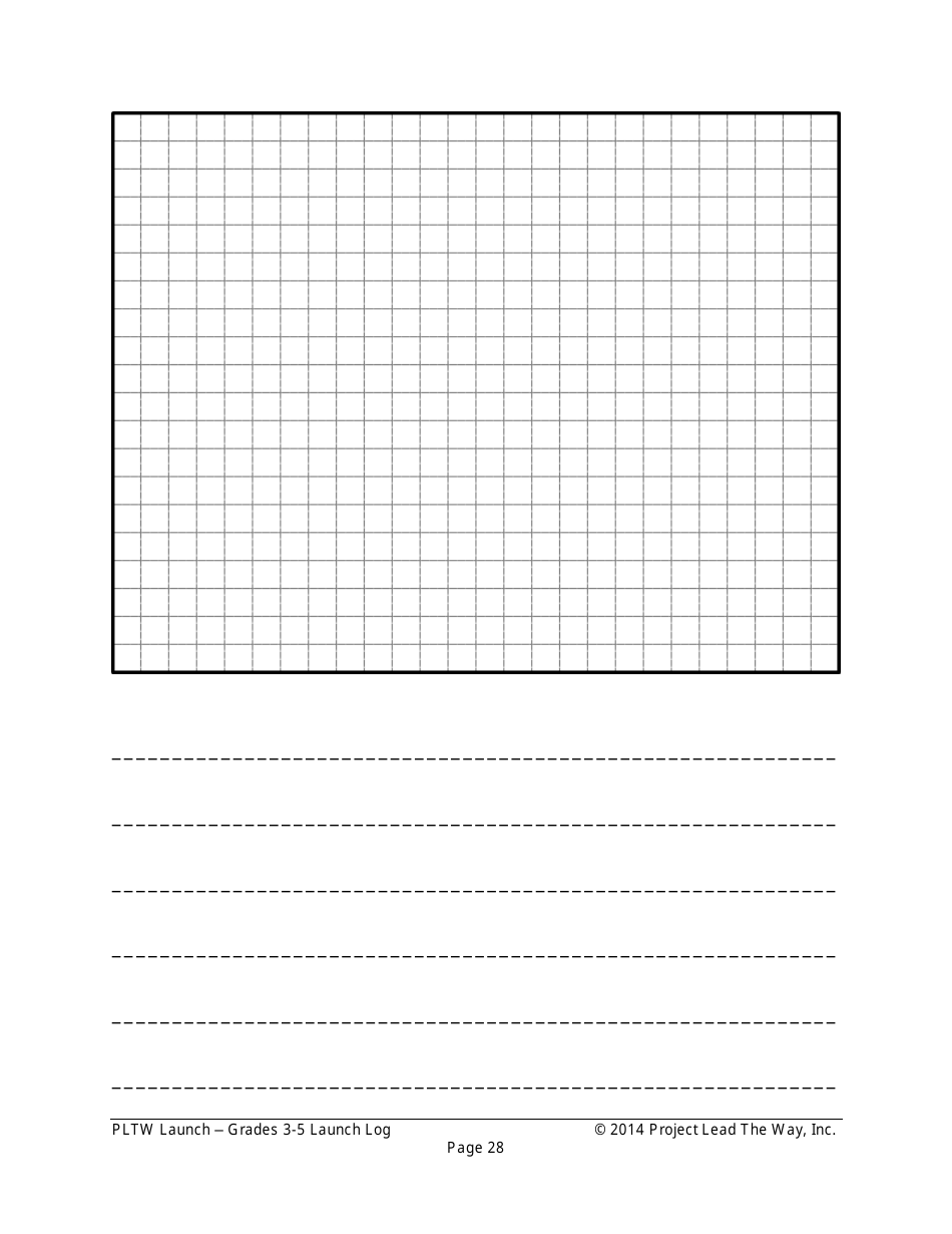 Pltw Launch - Grades 3-5 Launch Log, Page 32
