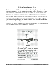 Pltw Launch - Grades 3-5 Launch Log, Page 3