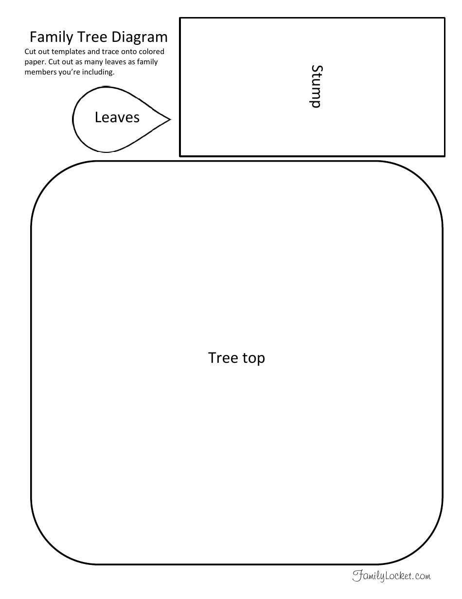 Family Tree Diagram Template, Page 1