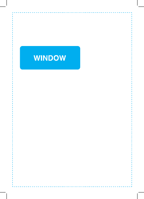 Envelope Template (With Window) - Blue