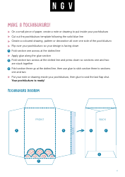 Pochibukuro Envelope Template, Page 2