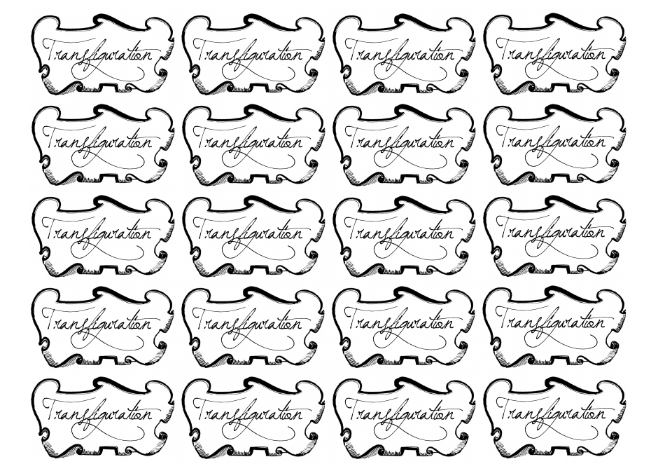 Hogwarts Letter and Envelope Templates, Page 10