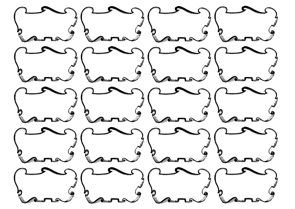 Hogwarts Letter and Envelope Templates, Page 16