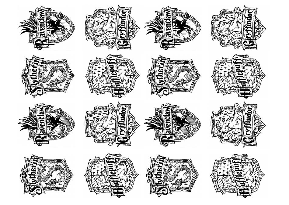 Hogwarts Letter and Envelope Templates, Page 28