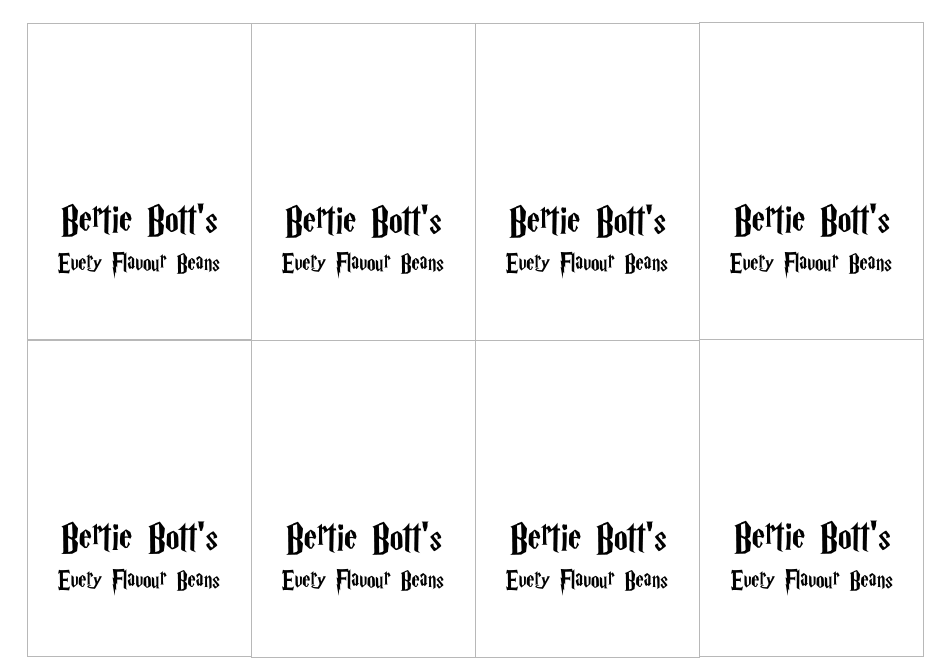 Hogwarts Letter and Envelope Templates, Page 29