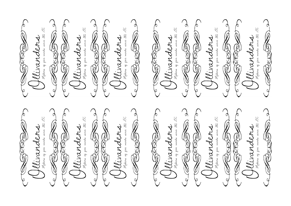 Hogwarts Letter and Envelope Templates, Page 30