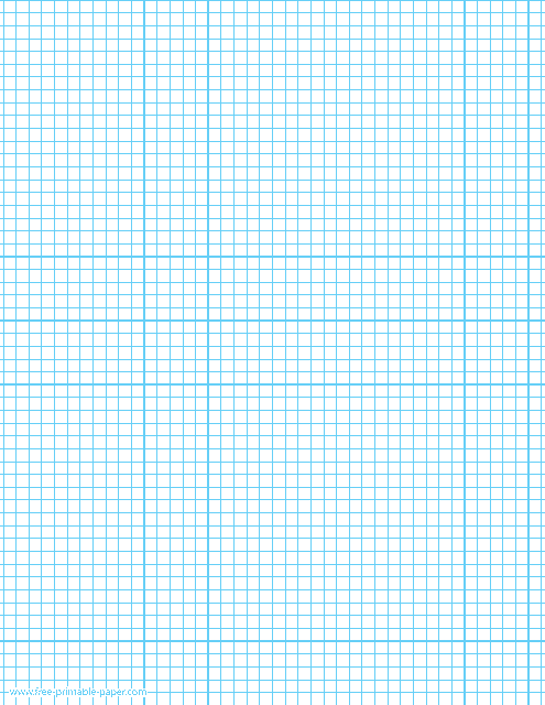 Blue Grid Paper Template - Seamless