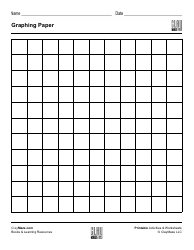 Document preview: Graphing Paper Template