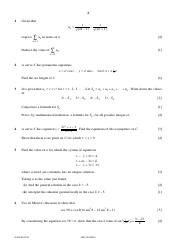 October/November 2014 Cambridge International Examinations: Further Mathematics Paper 1, Page 2