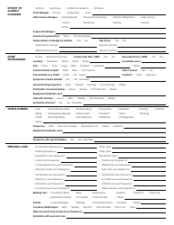 Patient Health &amp; Allergy History Form - Smartpractice, Page 2