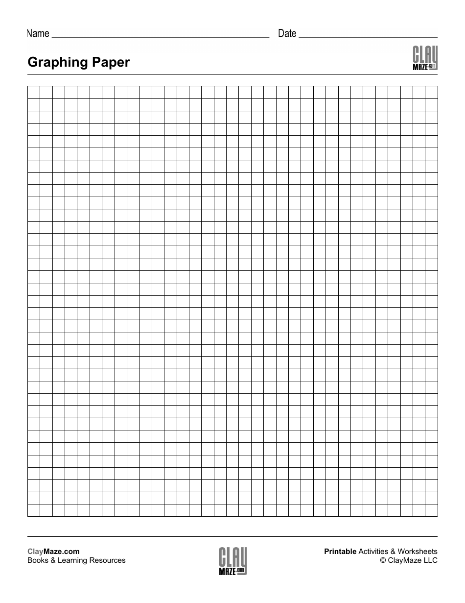 Small Ruled Graphing Paper, Page 1