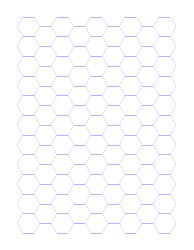 Document preview: Hexagonal Graph Paper - Violet