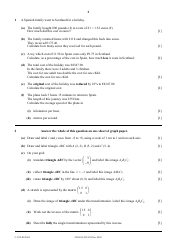 October/November 2005 University of Cambridge International Examinations: Mathematics Paper 4 (Extended), Page 2