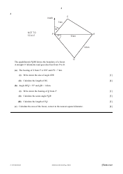 October/November 2005 University of Cambridge International Examinations: Mathematics Paper 4 (Extended), Page 3