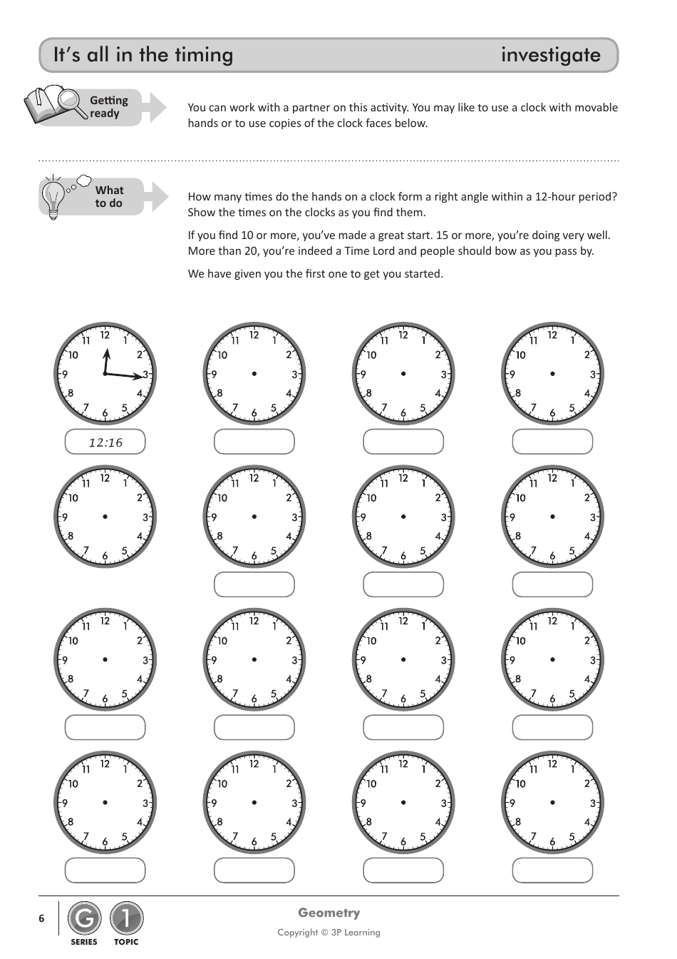 Mathletics Series G: Geometry - 3p Learning, Page 10