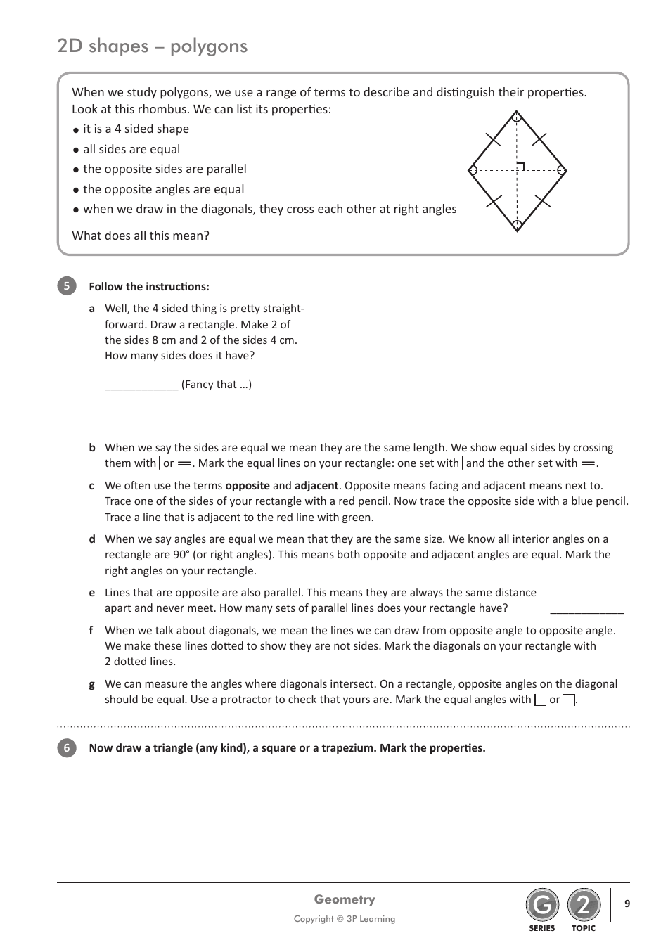 Mathletics Series G: Geometry - 3p Learning, Page 13