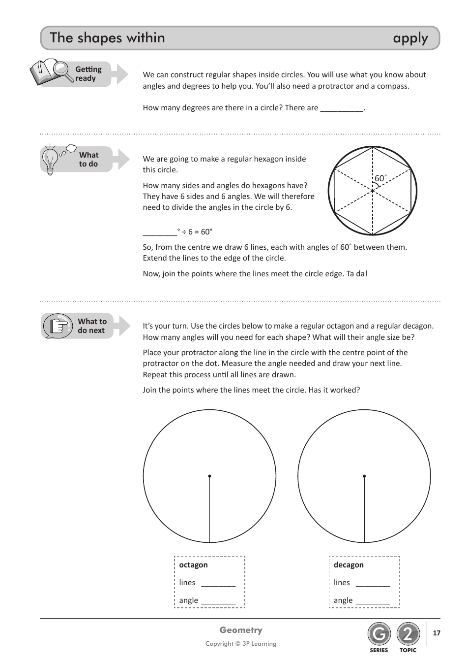 Mathletics Series G: Geometry - 3p Learning, Page 21
