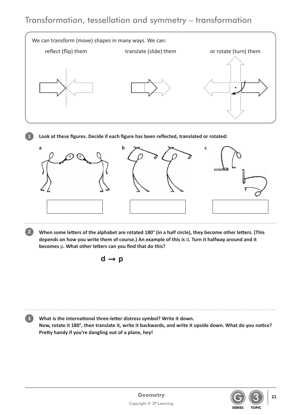 Mathletics Series G: Geometry - 3p Learning, Page 25