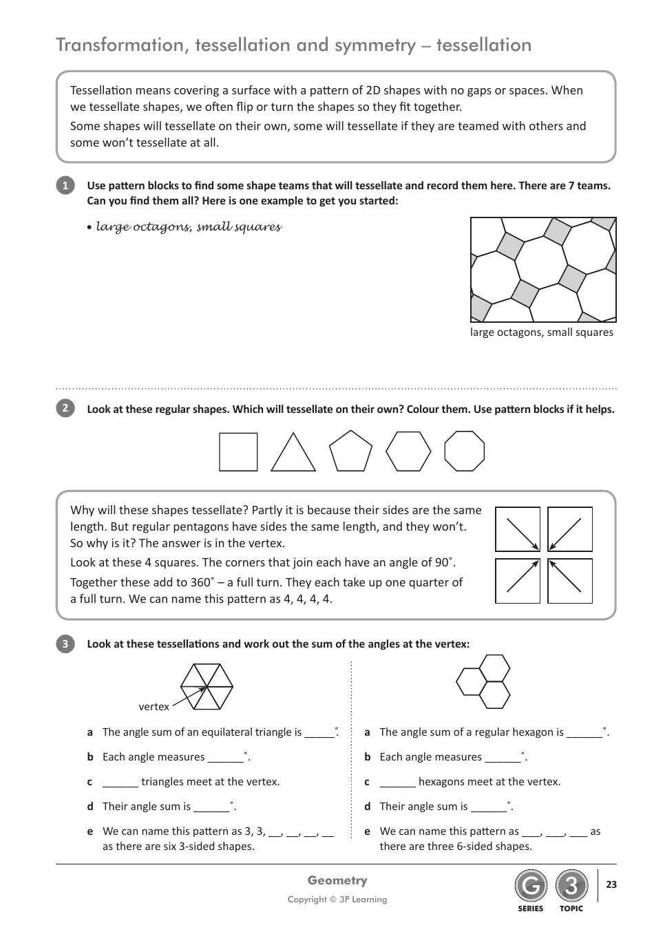 Mathletics Series G: Geometry - 3p Learning, Page 27