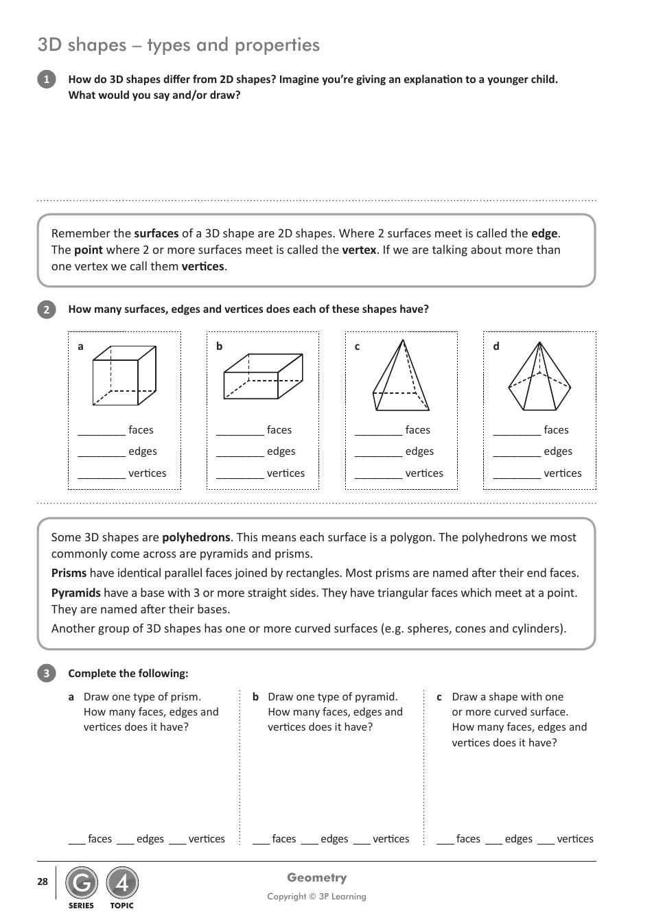 Mathletics Series G: Geometry - 3p Learning, Page 32
