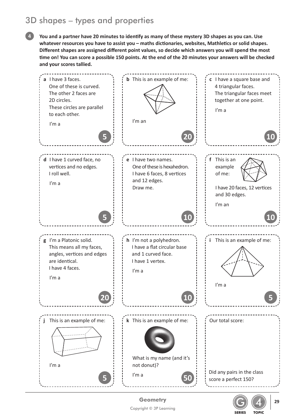 Mathletics Series G: Geometry - 3p Learning, Page 33